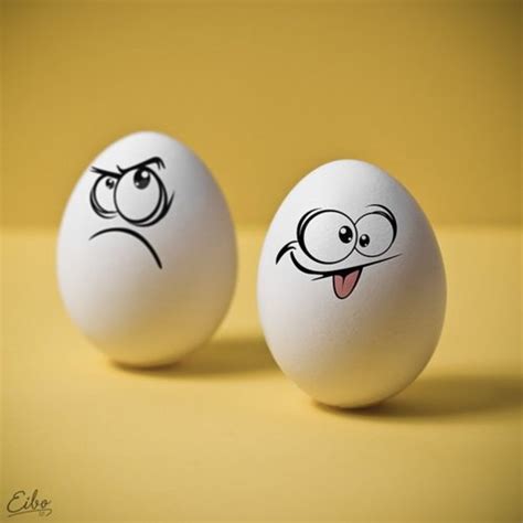 Funny Eggs Photos Proving Each Egg Has A Hidden Personality