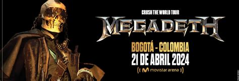 Megadeth regresa a Bogotá en 2024 Estos son los precios y ubicaciones