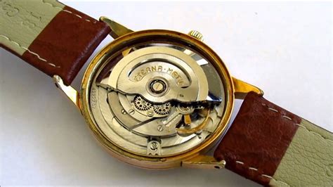 Eterna Matic Vintage Mens Wristwatch Automatic Youtube