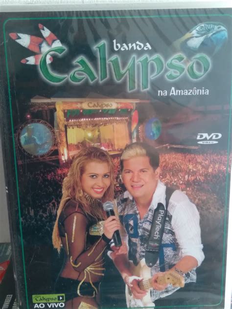 Banda Calypso Ao Vivo Na Amazonia Dvd Original Lacrado Item De M Sica