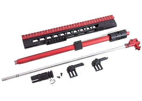 APS Phantom Extremis Rifles MK4 M LOK Handguard Red Top Rail With