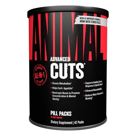 Amazon.com: Animal Cuts Thermogenic Fat Burner - Weight Loss Pills for ...