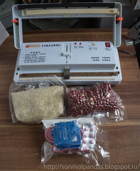 Вакуум меня заарктурь или обзор вакуумного упаковщика | SurvivalPanda