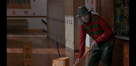 In Scream1996 The High School Janitor Is Named Fred And Is Seen