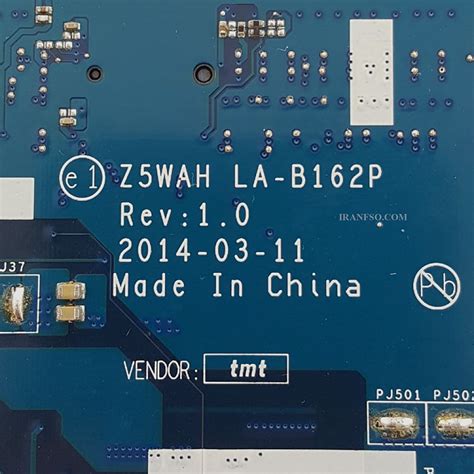 مادربرد لپ تاپ ایسر Aspire E5-571_V3-572 CPU-I7-4_Z5WAH_LA-B162P_VGA ...