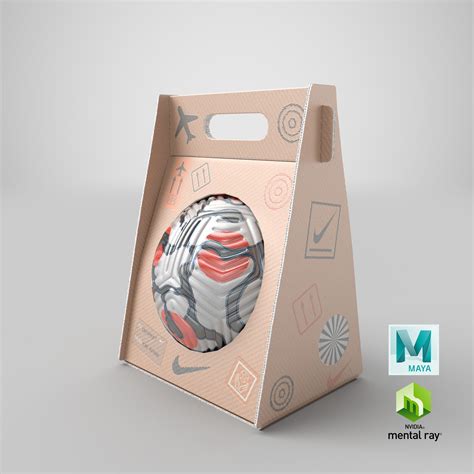 Package with Nike Flight Ball 2021 3D Model $69 - .3ds .blend .c4d .fbx ...