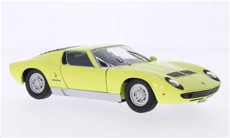 Lamborghini Miura Jota Coche Miniatura Coches Miniaturas Es