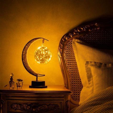 Lampe Led Croissant De Lune Chakras Shop