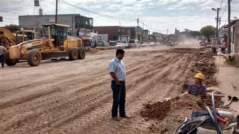 El director del CMD Sur recorrió las obras de remodelación de avenida