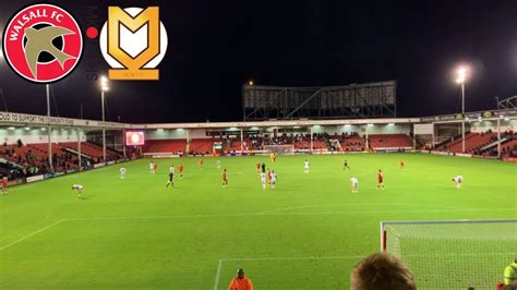 Walsall Vs Mk Dons Vlog Danny Johnson Is A Red He Hates Sadler