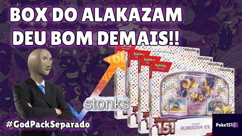 Box do Alakazam É Melhor Que MiniBB YouTube