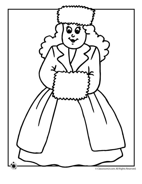 Snow Princess Coloring Page Woo Jr Kids Activities Childrens