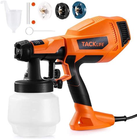 Buy Tacklife W Electric Paint Sprayer With Patterns Adjustable