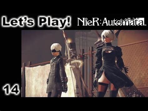 Let S Play Nier Automata Part 14 Hacking The Bunker 9S YouTube