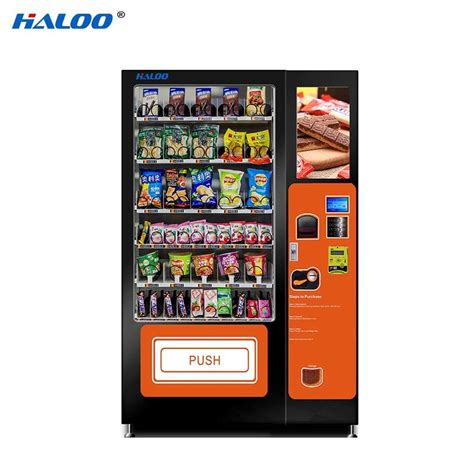 smart snack vending machine manufacturer | Haloo