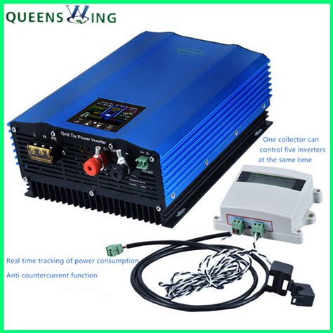 On Grid 1200w Solar Grid Tie Inverter With Battery Working Mode On