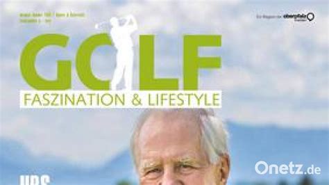 Faszination Lifestyle Golf Sommer Onetz