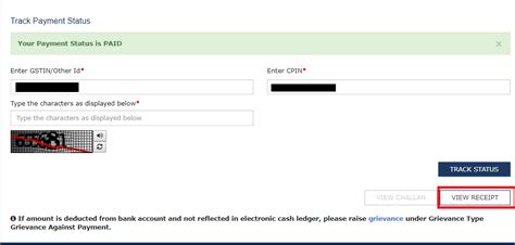 How To Track Gst Payment Status And Gst Payment Failures