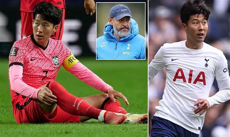 Tottenham Son Heung Min A Doubt For Crystal Palace After Picking Up