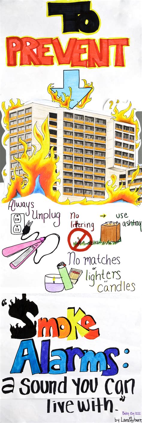 Printable Fire Safety Posters