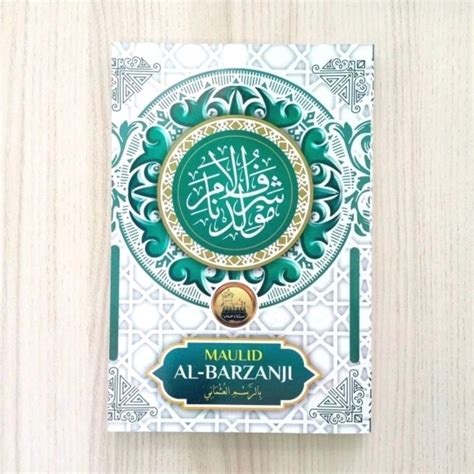 Jual Kitab Al Barzanji Kertas Hvs Sholawat Nabi Buku Maulid Diba Buku