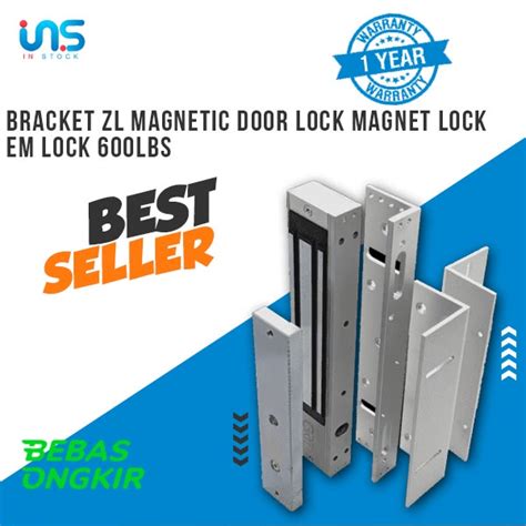 Jual Aksesoris Akses Kontrol Pintu Em Lock Lbs Bracket Zl Magnetic