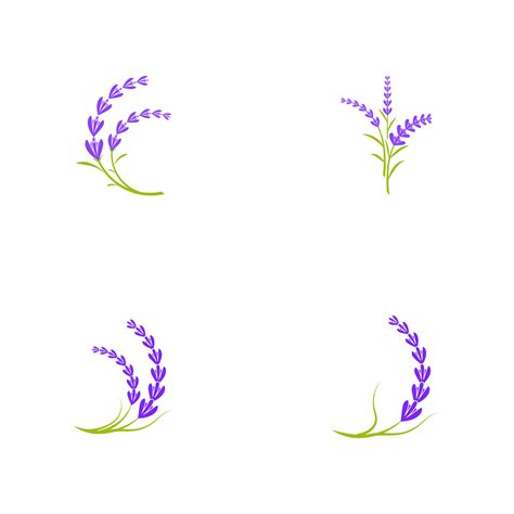 Lavender flower Vector icon illustration 13213261 Vector Art at Vecteezy