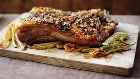 Perfect Roast Pork Belly Recipe Bbc Food