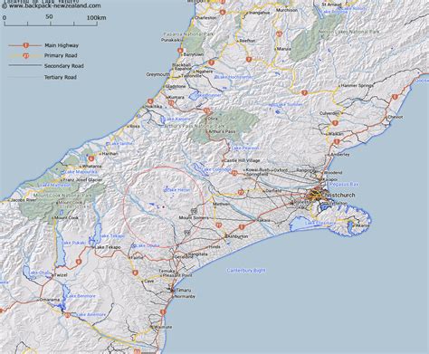 Where is Lake Trinity? Map - New Zealand Maps