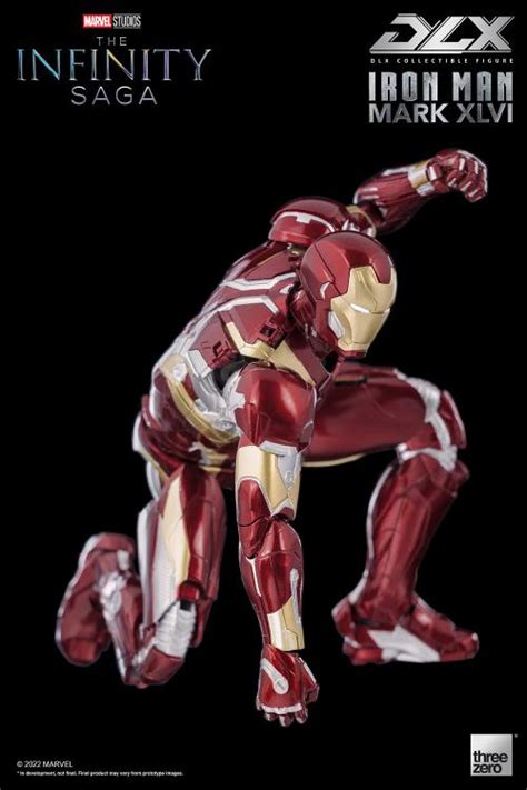 Avengers Infinity Saga Dlx Iron Man Mark 46 112 Scale Action Figure