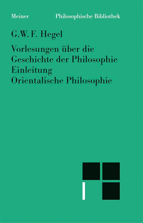 Vorlesungen über Geschichte der Philosophie Teil 1 PDF eBook