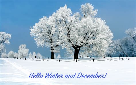 Hello December Wallpapers Free Download