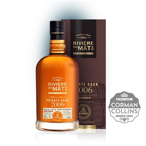 Corman Collins RIVIERE DU MAT 70 CL 50 2006 CONFRERIE DU RHUM