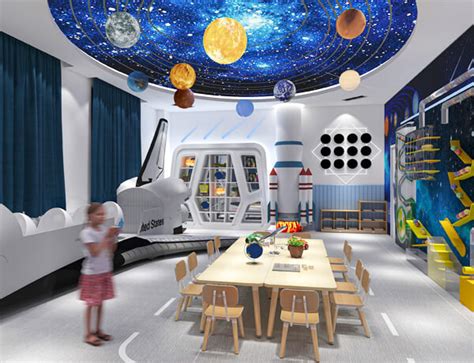 Exploring Space in Kindergarten Science Activity Classroom