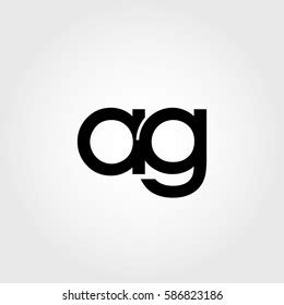 Ag Logo Over Royalty Free Licensable Stock Vectors Vector Art