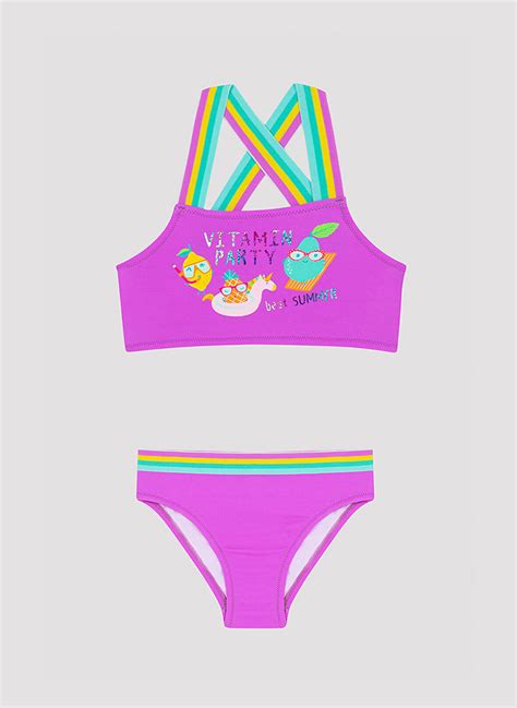 Penti Mor Kız Çocuk Bikini Takım PL W K W IY Fiyatları ve Modelleri Pazarama