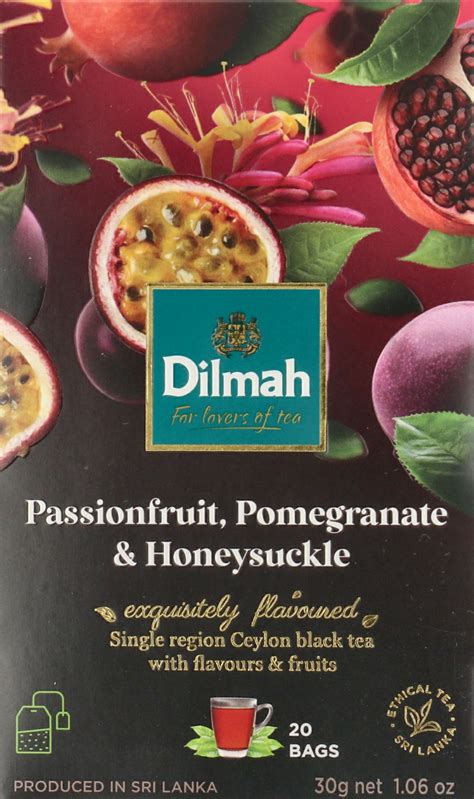 Dilmah Passionfruit Pomegranate Honeysuckle Herbata Czarna