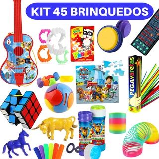 Kit 45 Prenda Festa Junina Brinquedos Doação Brinde Crianças Shopee