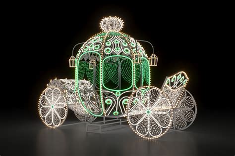 Световая конструкция «Карета»