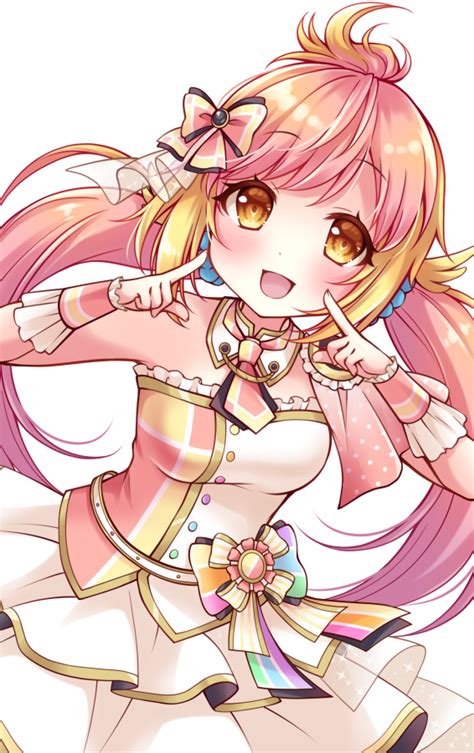 Safebooru 1girl Blonde Hair Blush Bow Breasts Commentary Cowboy Shot Detached Collar Dot Nose