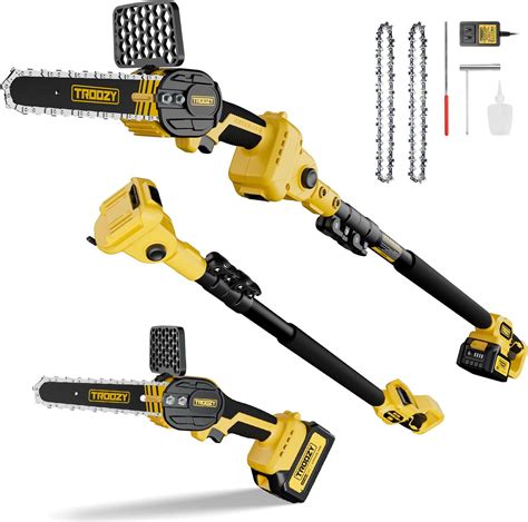 Amazon Worx Wg V Power Share Cordless Pole Chain Saw