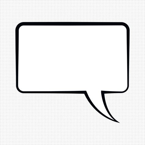 Comic speech bubble 13979689 Vector Art at Vecteezy