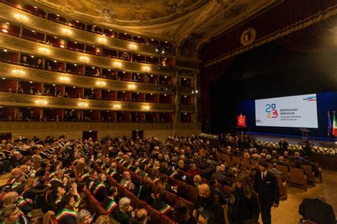 Bgbs Al Via Inaugurato Il Duetto Delle Capitali Della Cultura