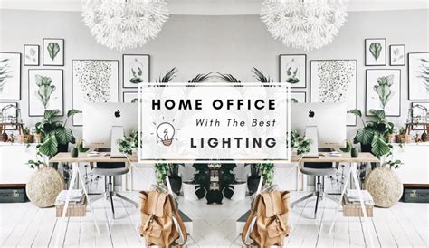 Cool Home Office Lighting Ideas