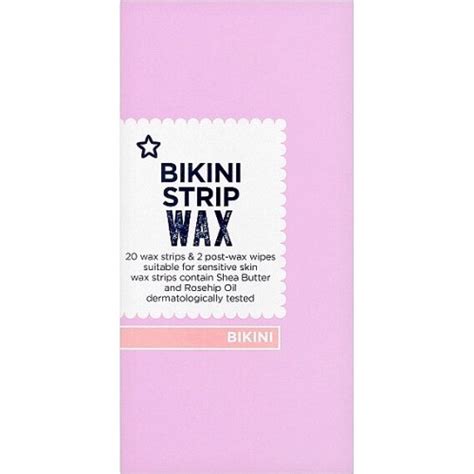 Superdrug Bikini Wax Strips Compare Prices Where To Buy Trolley Co Uk