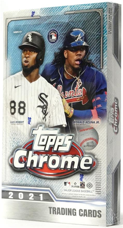 2021 Topps Chrome Baseball Hobby Lite Box Da Card World