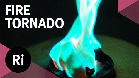 How to Make a Fire Tornado (A Wee One) - YouTube