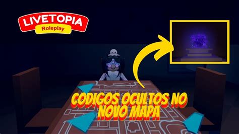 DESCOBRIMOS OS CODIGOS OCULTOS NO NOVO MAPA EM LIVETOPIA RP Lelê