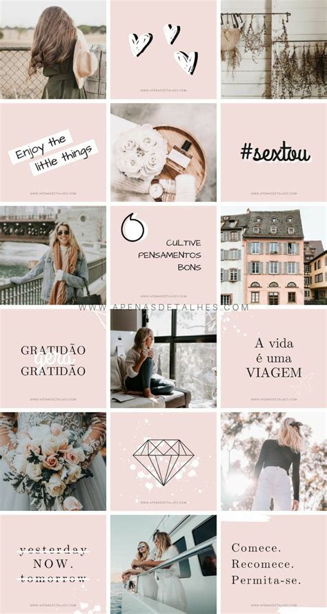 Feed Fofinho Instagram Feed Inspiration Layout Do Instagram Ideias