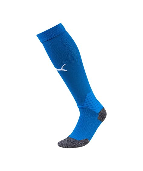 Puma Liga Socks Stutzenstrumpf Blau Weiss F Teamsport Stutzenstr Mpfe